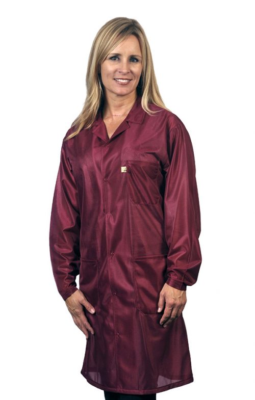 Tech Wear's LOC-33 is an ESD coat made in the USA